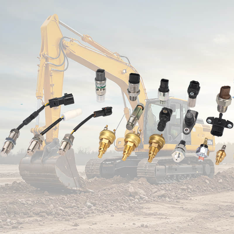 Excavator electrical parts